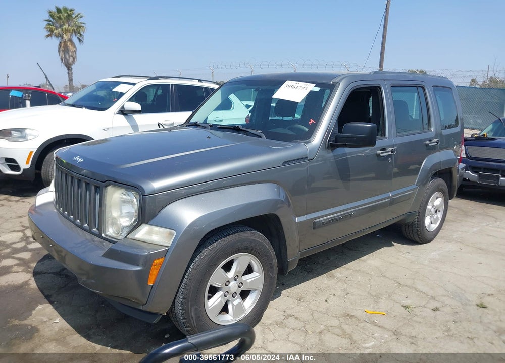 2012 JEEP LIBERTY SPORT VIN: 1C4PJLAK4CW213614