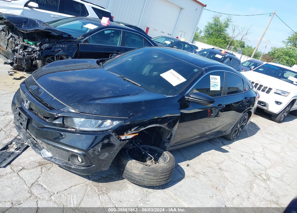 2021 HONDA CIVIC SPORT VIN: 2HGFC2F88MH501473