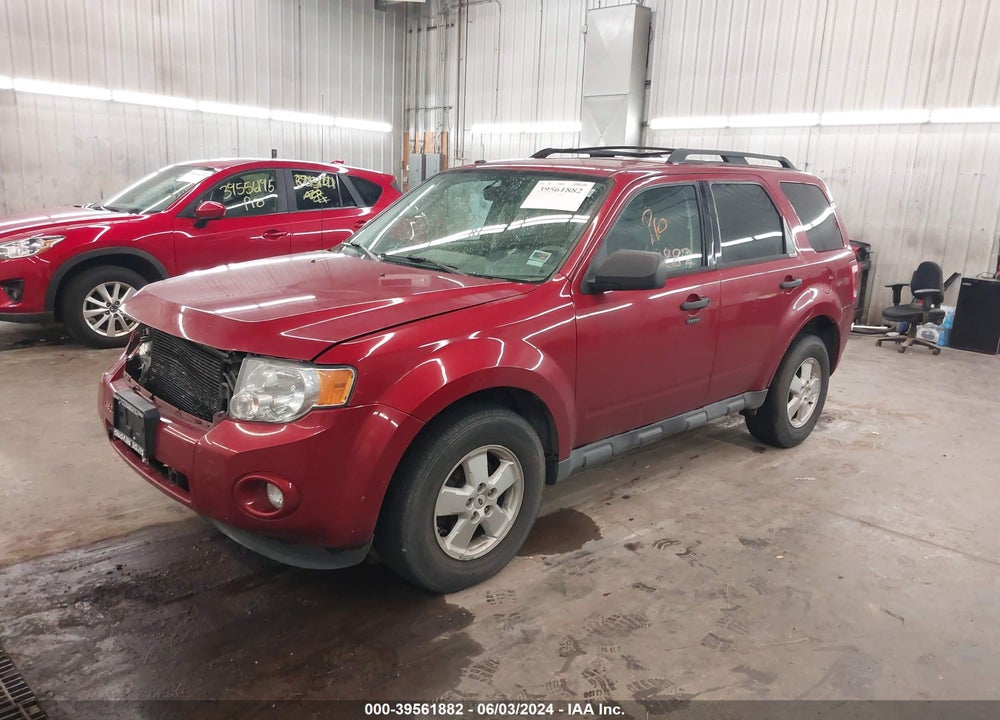 2012 FORD ESCAPE XLT VIN: 1FMCU0D78CKC21455