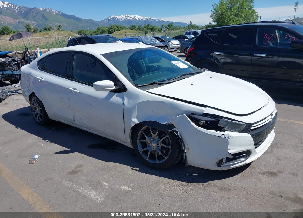 2013 DODGE DART RALLYE VIN: 1C3CDFBA3DD122803