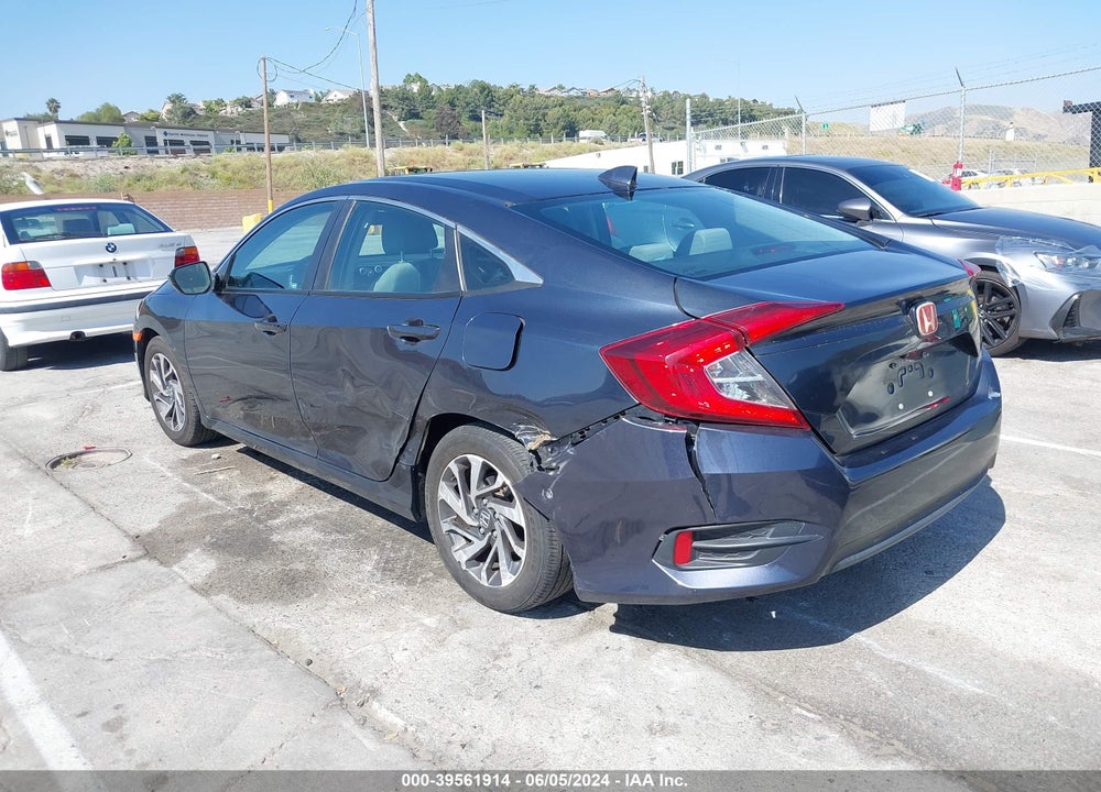 2017 HONDA CIVIC EX VIN: 2HGFC2F73HH544874