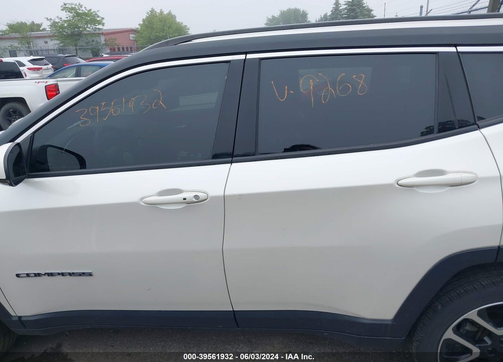 2018 JEEP COMPASS LIMITED 4X4 VIN: 3C4NJDCB5JT369268