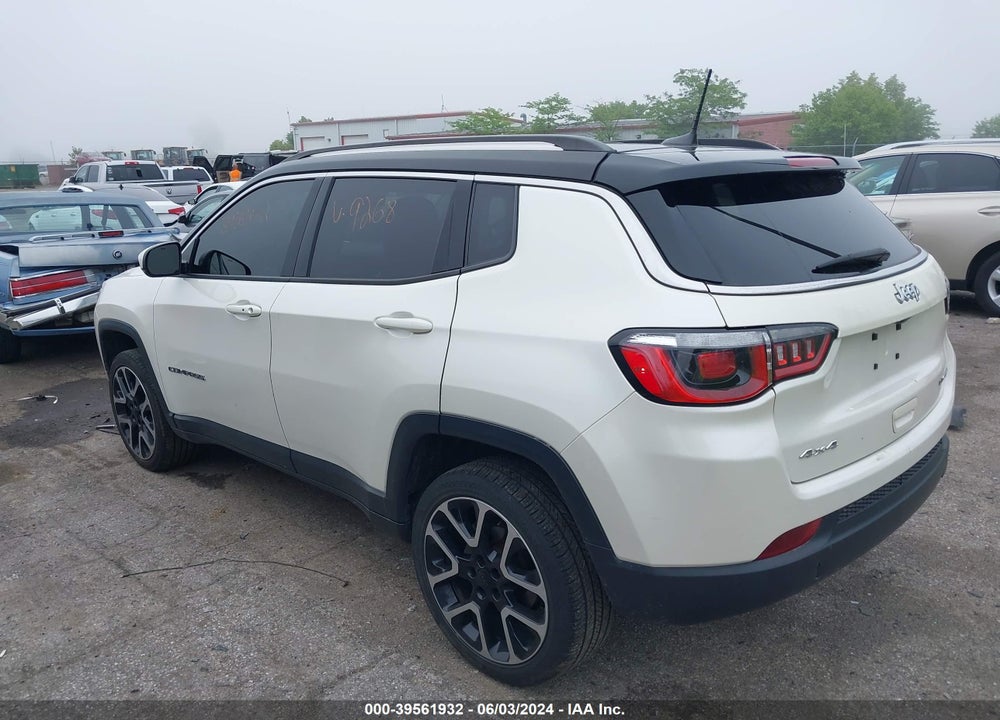 2018 JEEP COMPASS LIMITED 4X4 VIN: 3C4NJDCB5JT369268