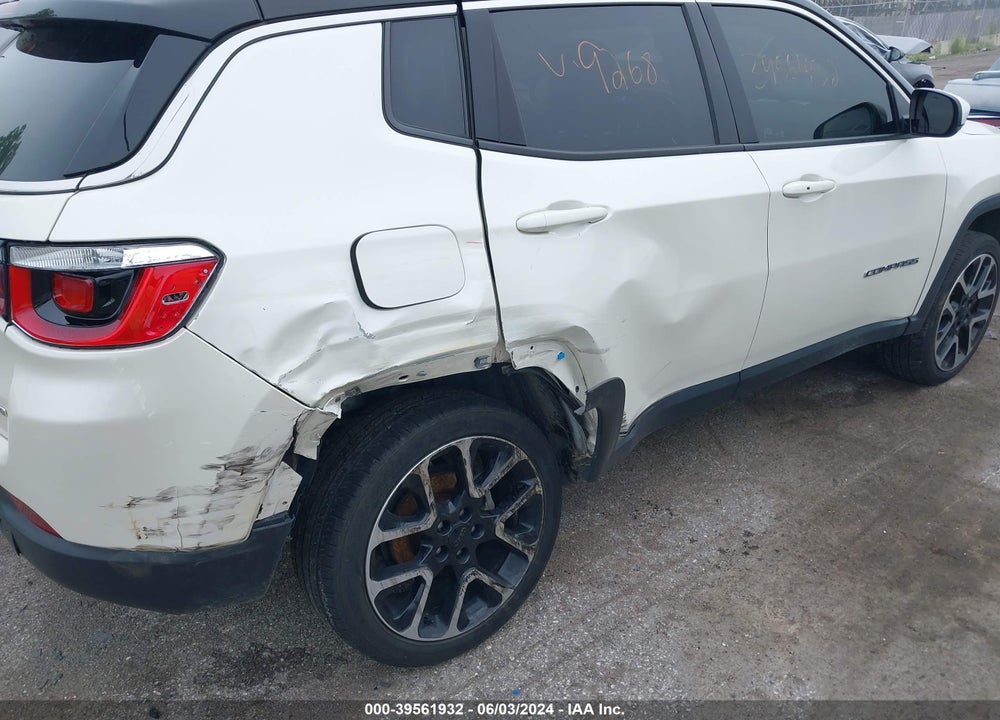 2018 JEEP COMPASS LIMITED 4X4 VIN: 3C4NJDCB5JT369268