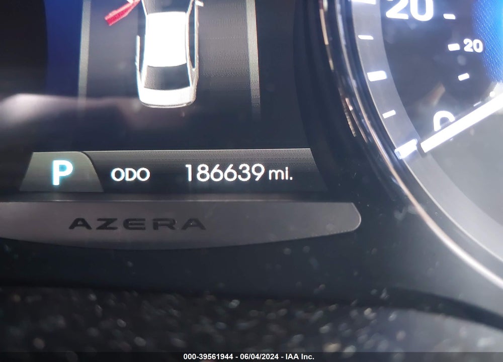2014 HYUNDAI AZERA LIMITED VIN: KMHFH4JG3EA419463