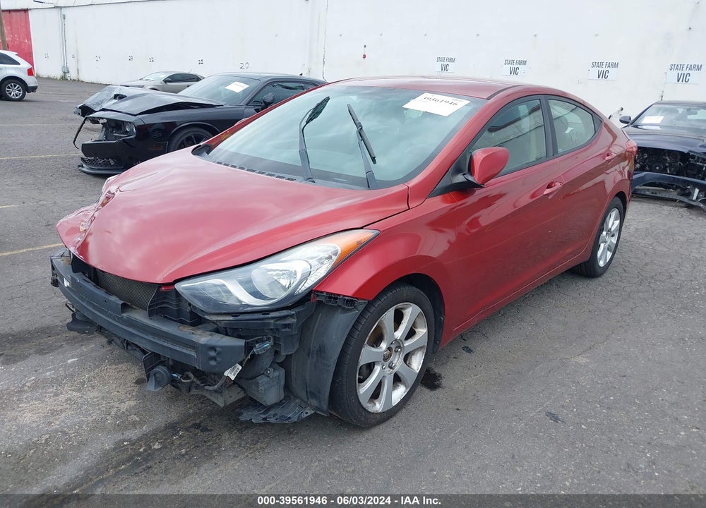 2013 HYUNDAI ELANTRA VIN: 5NPDH4AE0DH343203