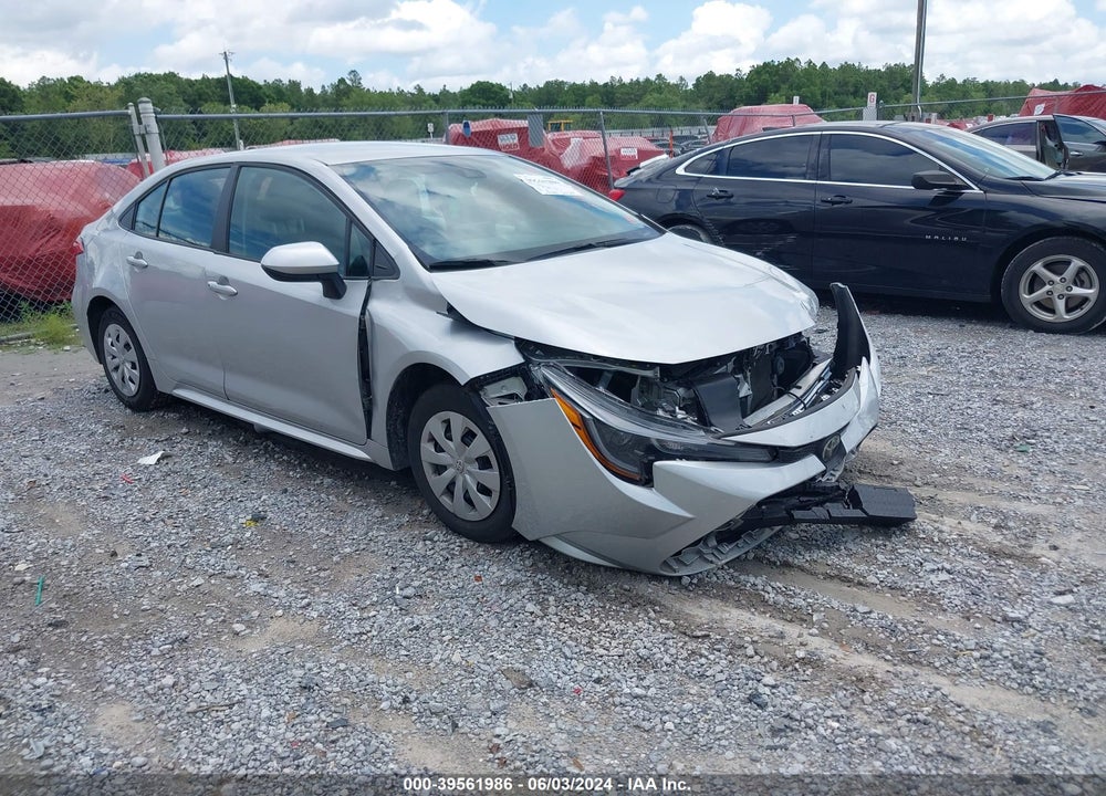 2022 TOYOTA COROLLA L VIN: 5YFDPMAE0NP388181