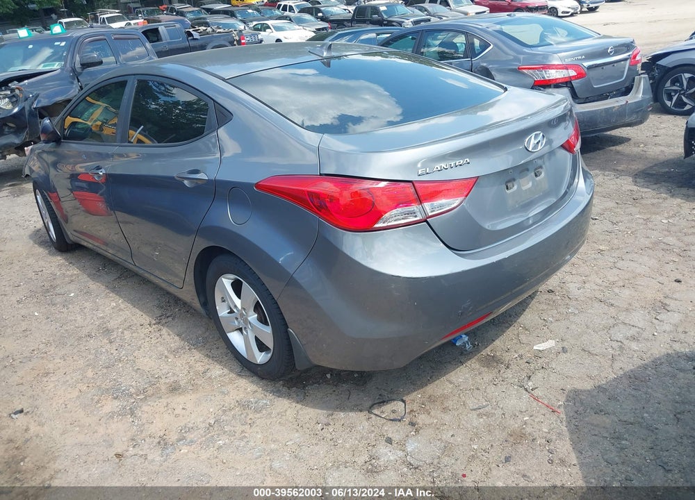 2013 HYUNDAI ELANTRA GLS VIN: 5NPDH4AE7DH348866