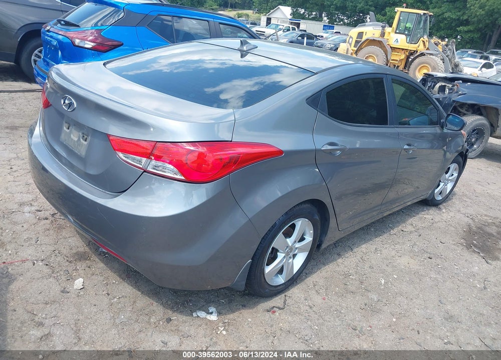 2013 HYUNDAI ELANTRA GLS VIN: 5NPDH4AE7DH348866