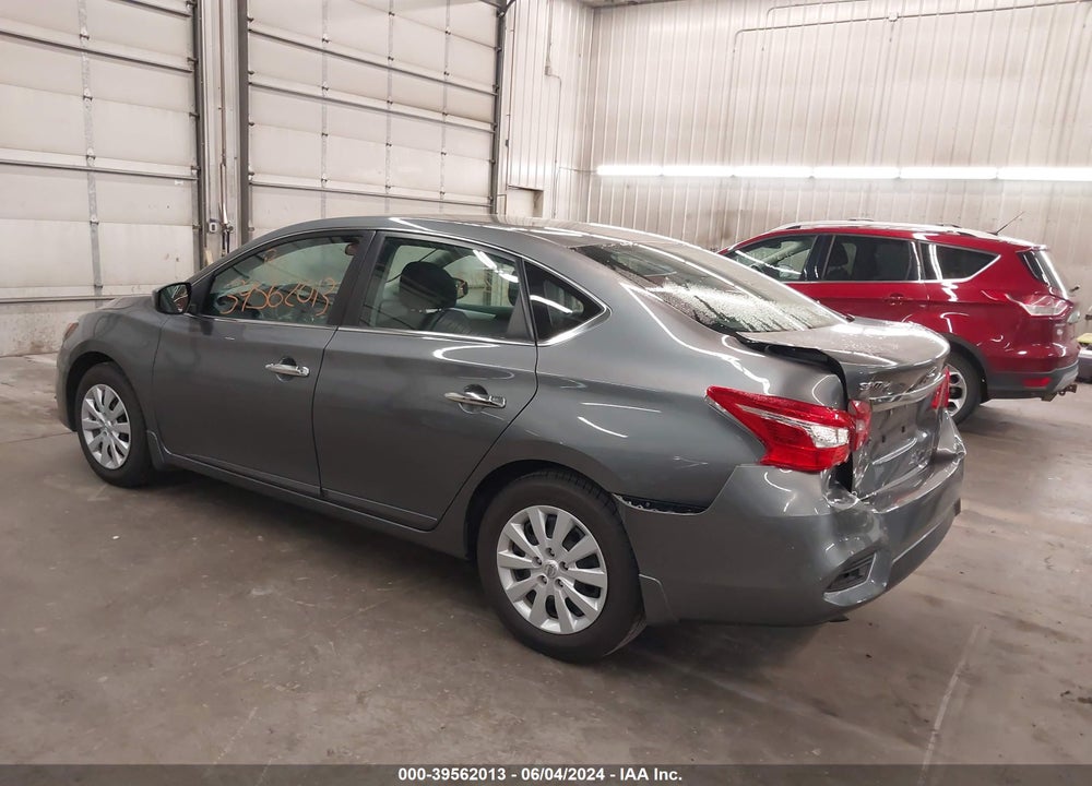 2019 NISSAN SENTRA S VIN: 3N1AB7AP8KY259401