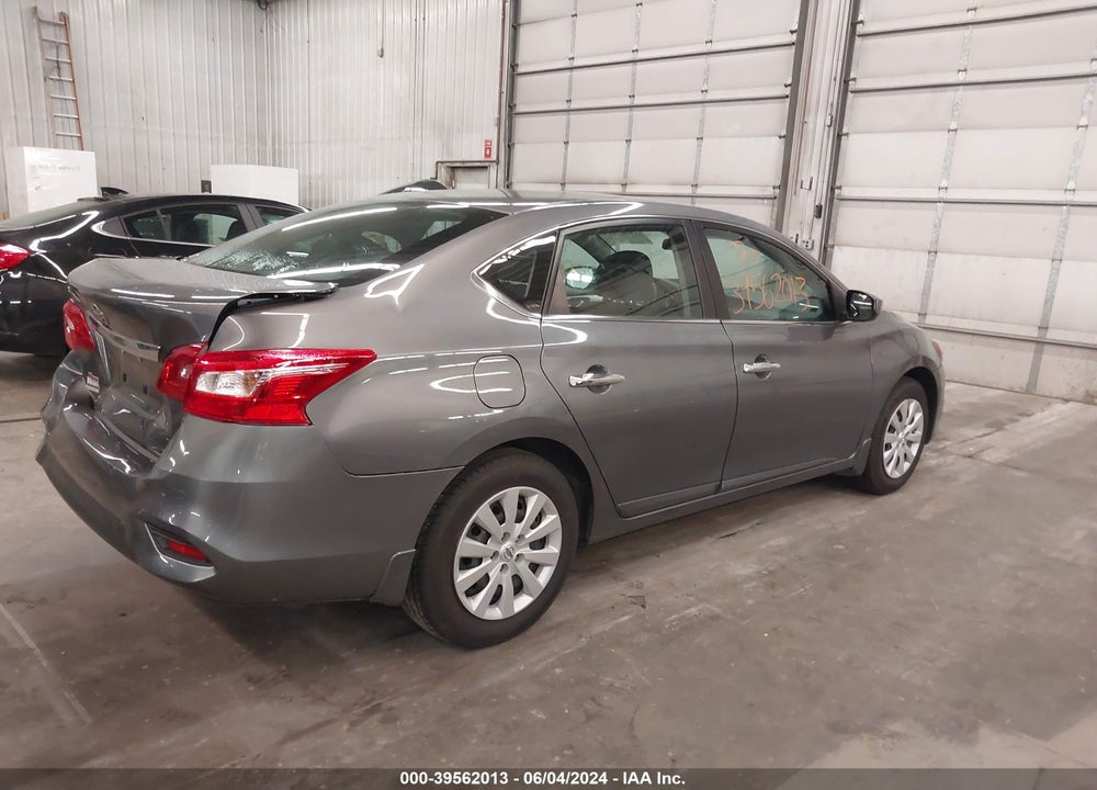 2019 NISSAN SENTRA S VIN: 3N1AB7AP8KY259401