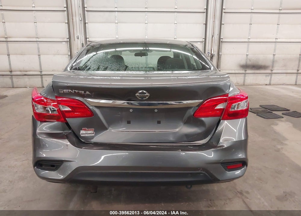 2019 NISSAN SENTRA S VIN: 3N1AB7AP8KY259401