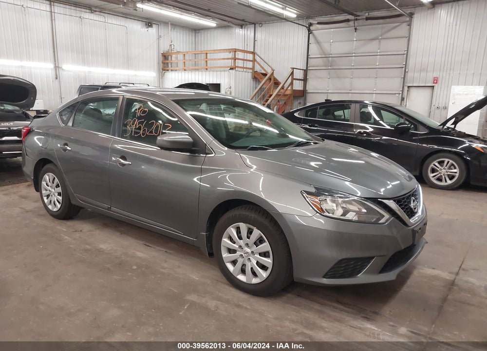 2019 NISSAN SENTRA S VIN: 3N1AB7AP8KY259401