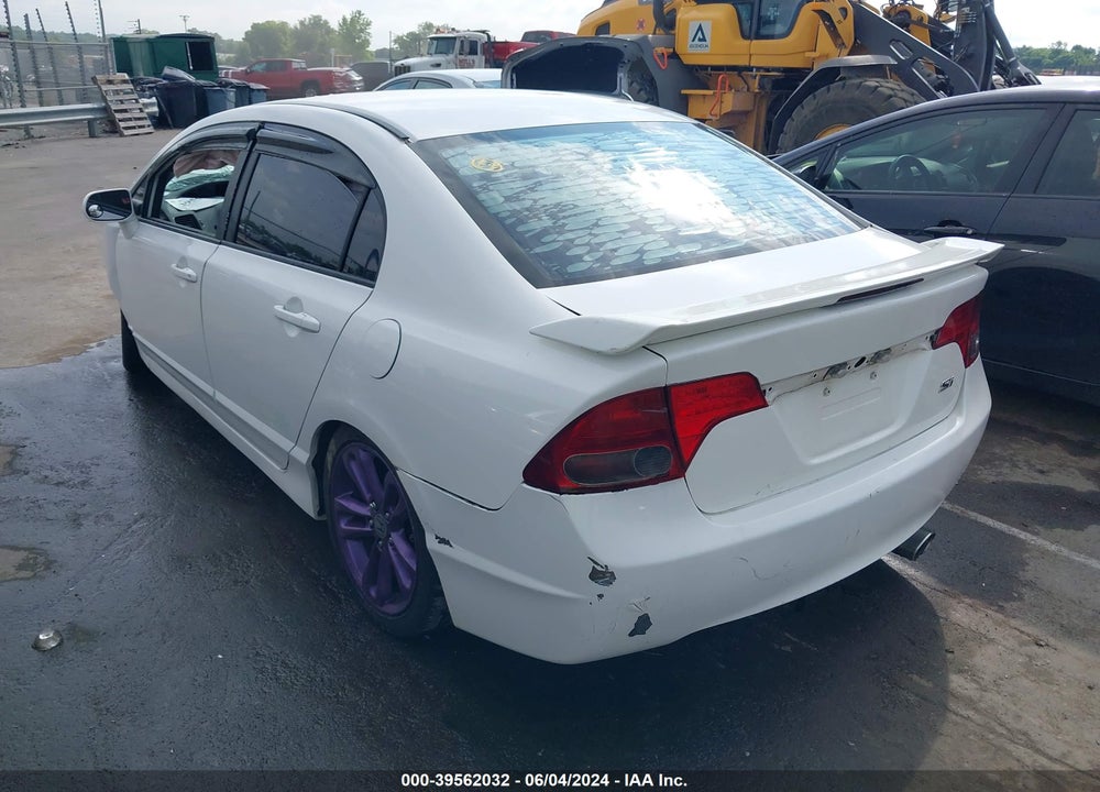 2008 HONDA CIVIC SI/SI MUGEN VIN: 2HGFA55508H709724