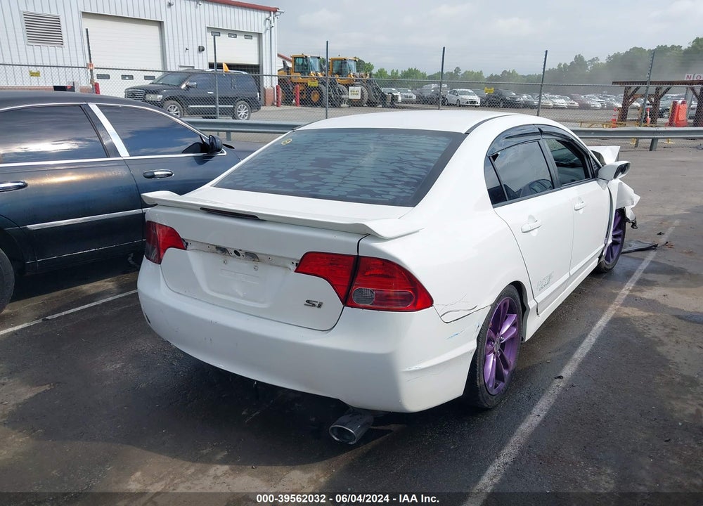 2008 HONDA CIVIC SI/SI MUGEN VIN: 2HGFA55508H709724