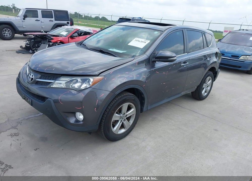 2015 TOYOTA RAV4 XLE VIN: 2T3WFREV8FW204535