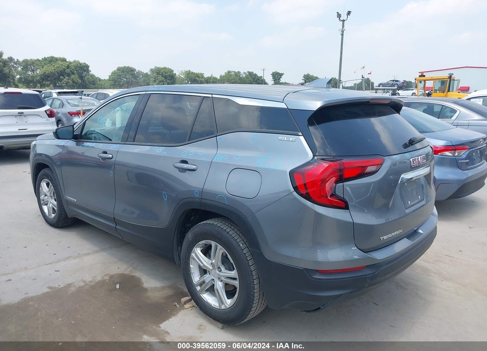 2020 GMC TERRAIN FWD SLE VIN: 3GKALMEVXLL340968