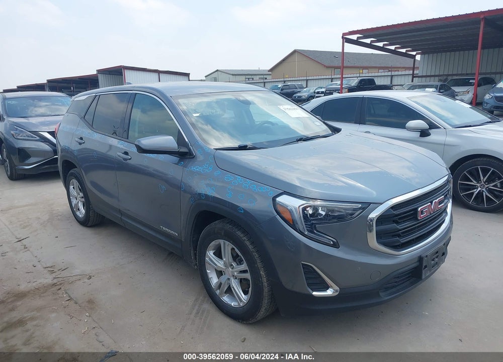 2020 GMC TERRAIN FWD SLE VIN: 3GKALMEVXLL340968