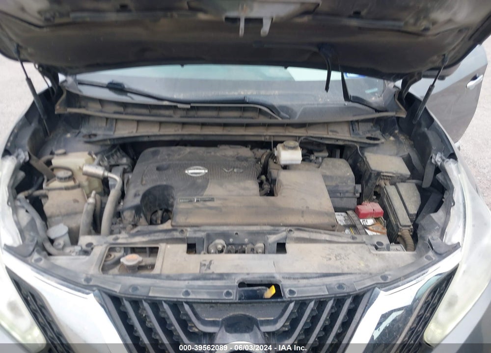 2017 NISSAN MURANO PLATINUM VIN: 5N1AZ2MG1HN112443