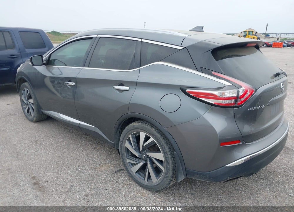 2017 NISSAN MURANO PLATINUM VIN: 5N1AZ2MG1HN112443