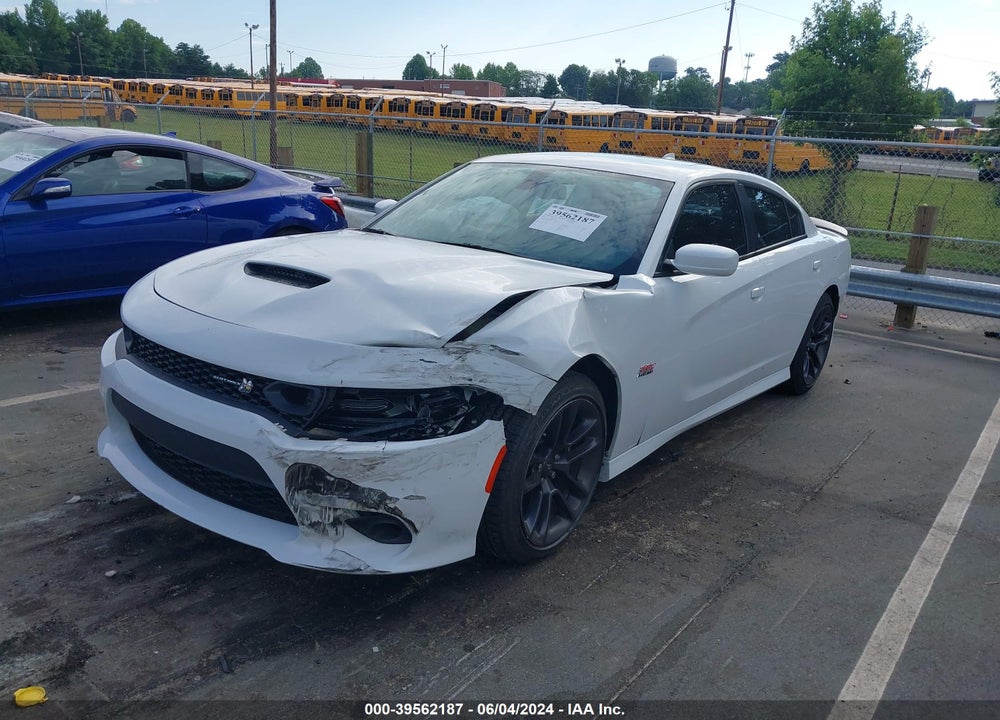 2020 DODGE CHARGER SCAT PACK RWD VIN: 2C3CDXGJ9LH153487