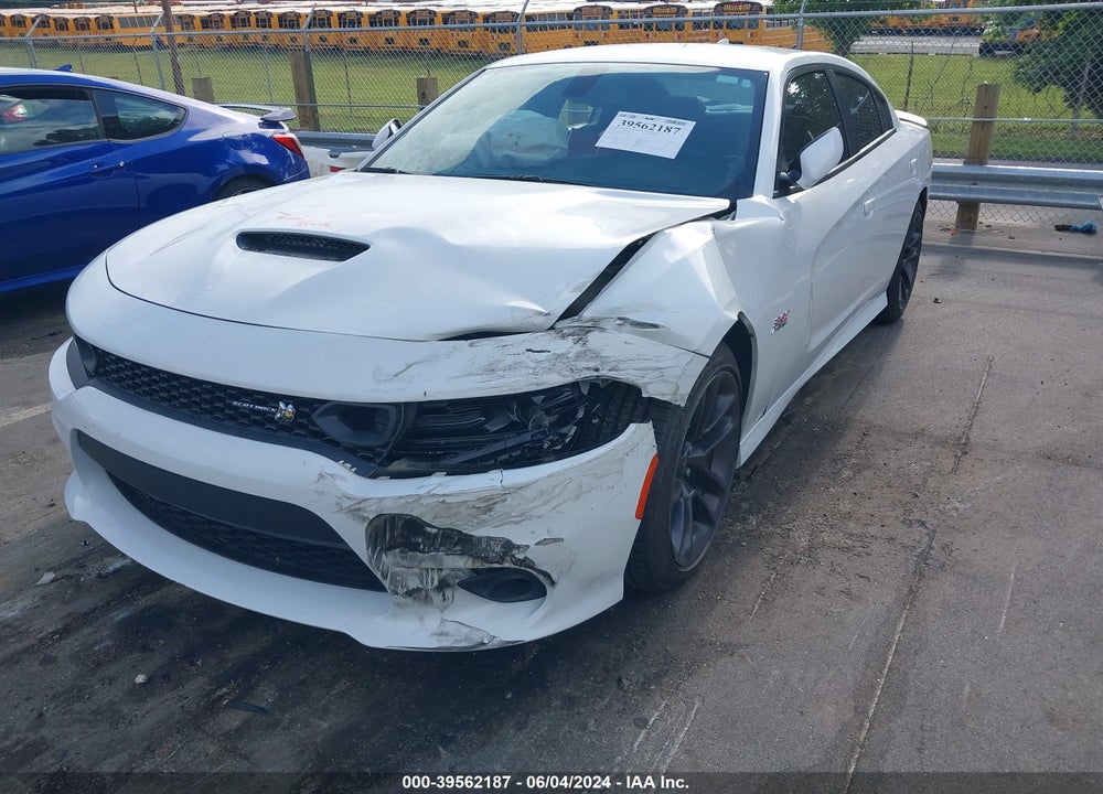 2020 DODGE CHARGER SCAT PACK RWD VIN: 2C3CDXGJ9LH153487