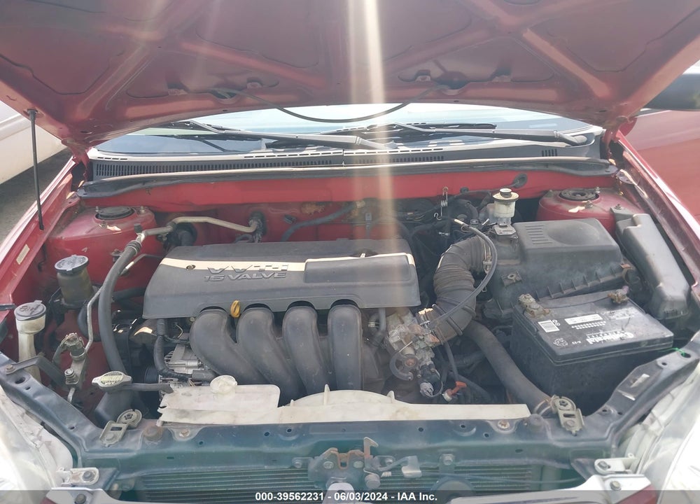 2003 TOYOTA COROLLA CE VIN: 2T1BR32E93C163877