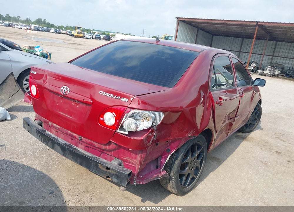 2003 TOYOTA COROLLA CE VIN: 2T1BR32E93C163877