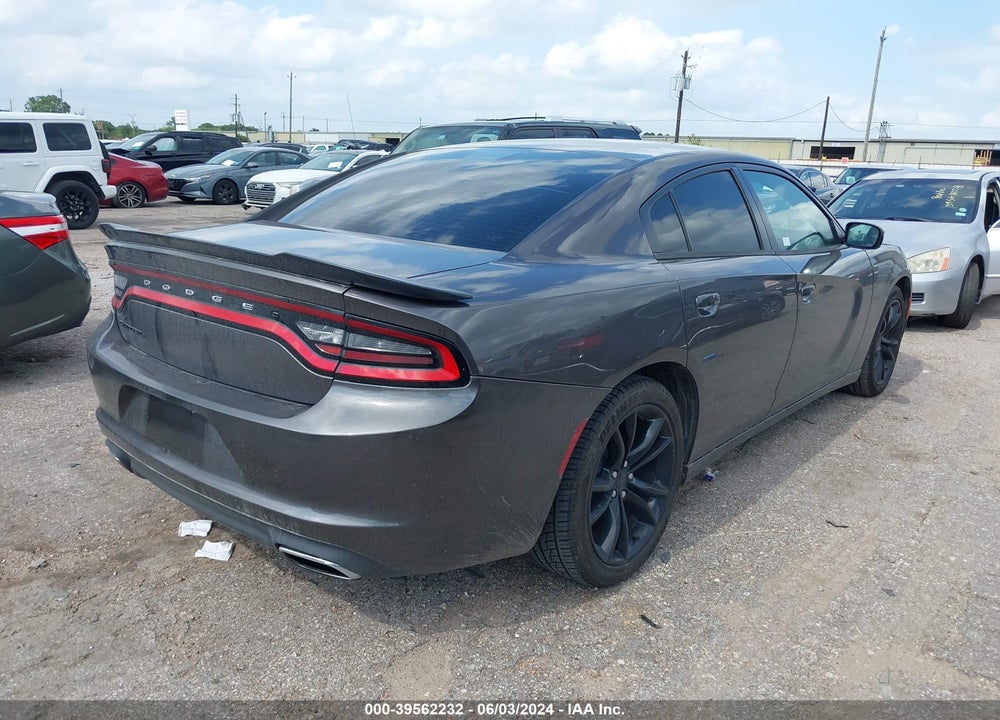2016 DODGE CHARGER SE VIN: 2C3CDXBG8GH277476