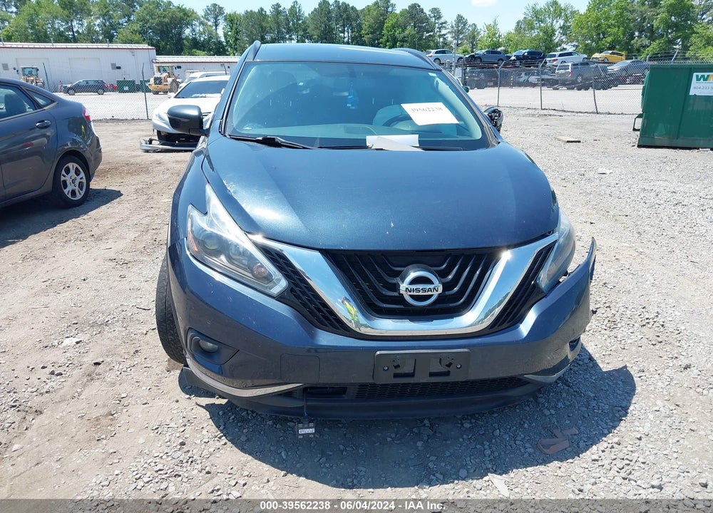 2018 NISSAN MURANO SV VIN: 5N1AZ2MH1JN103014