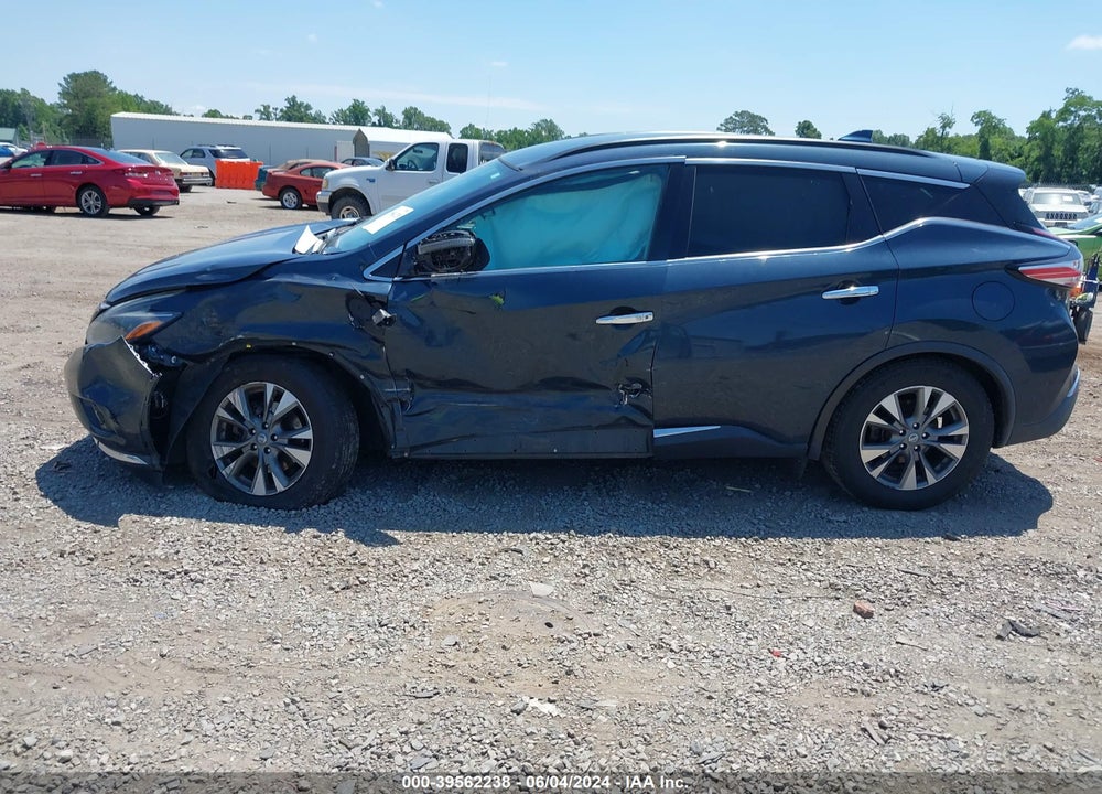 2018 NISSAN MURANO SV VIN: 5N1AZ2MH1JN103014