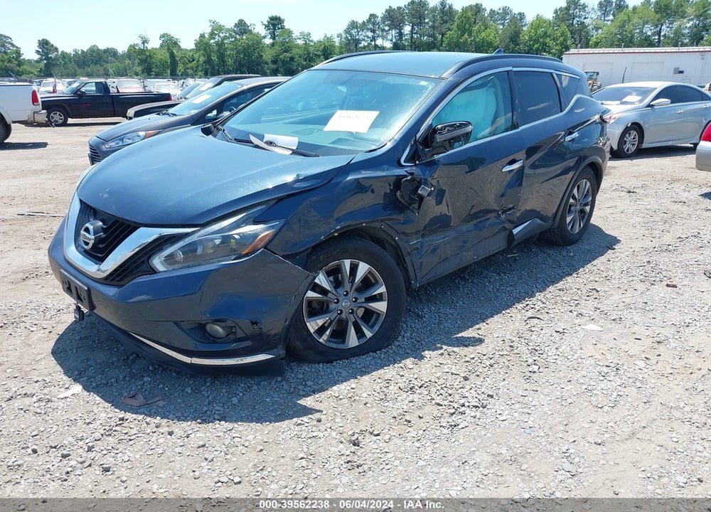 2018 NISSAN MURANO SV VIN: 5N1AZ2MH1JN103014