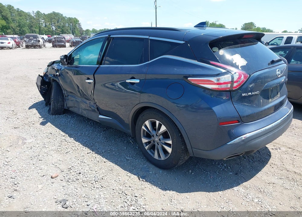 2018 NISSAN MURANO SV VIN: 5N1AZ2MH1JN103014