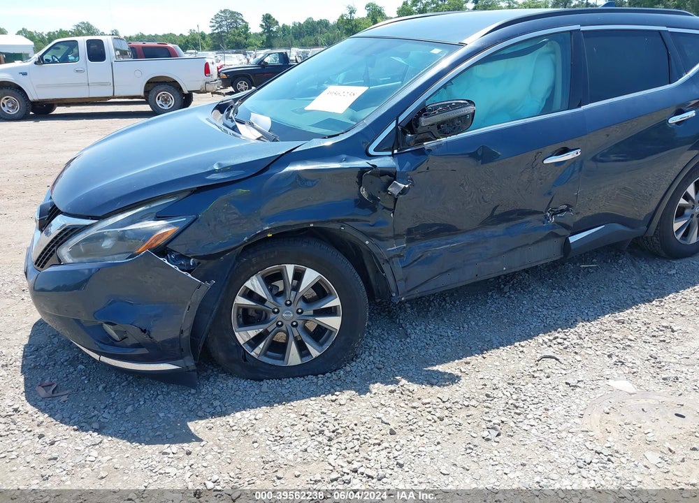 2018 NISSAN MURANO SV VIN: 5N1AZ2MH1JN103014