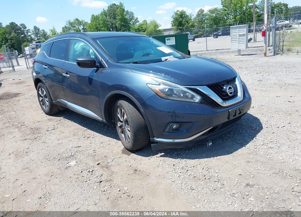 2018 NISSAN MURANO SV VIN: 5N1AZ2MH1JN103014