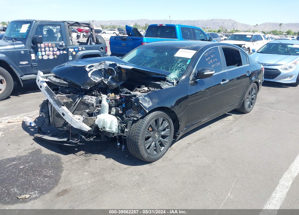 2009 HYUNDAI GENESIS 3.8 VIN: KMHGC46E59U020648