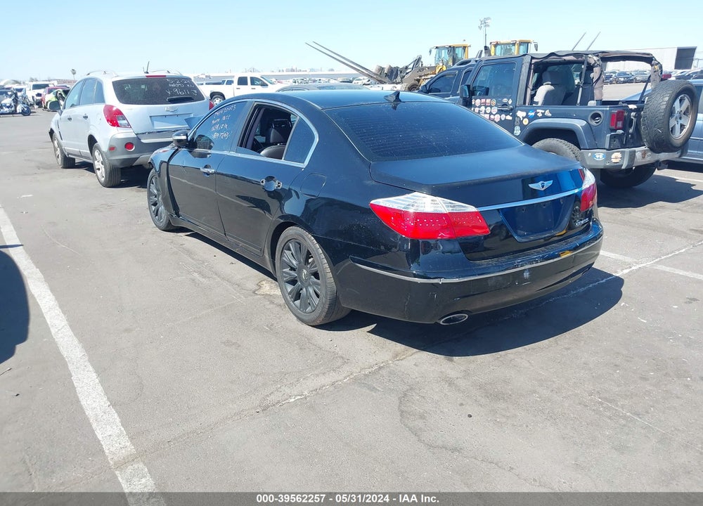 2009 HYUNDAI GENESIS 3.8 VIN: KMHGC46E59U020648