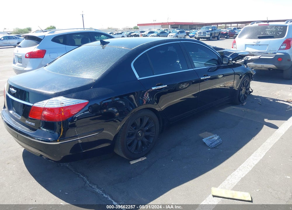 2009 HYUNDAI GENESIS 3.8 VIN: KMHGC46E59U020648