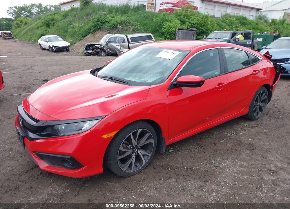 2021 HONDA CIVIC SPORT VIN: 2HGFC2F85MH501950