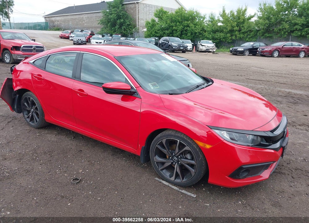 2021 HONDA CIVIC SPORT VIN: 2HGFC2F85MH501950