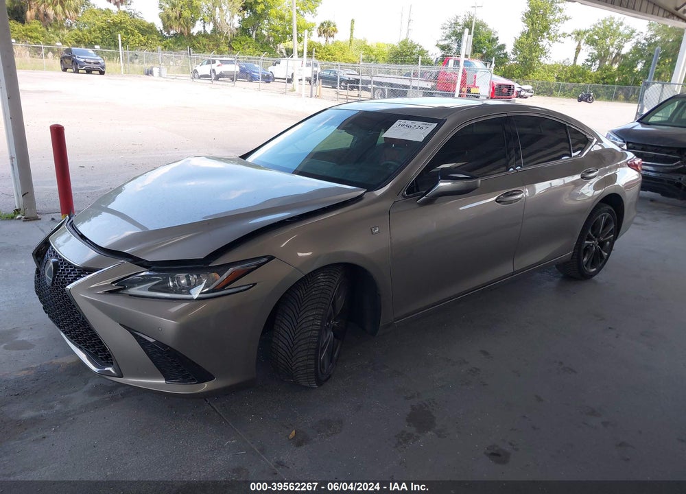 2021 LEXUS ES 350 F-SPORT VIN: 58AGZ1B18MU087469
