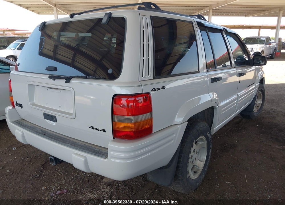 1998 JEEP GRAND CHEROKEE LAREDO VIN: 1J4GZ48Y6WC289859