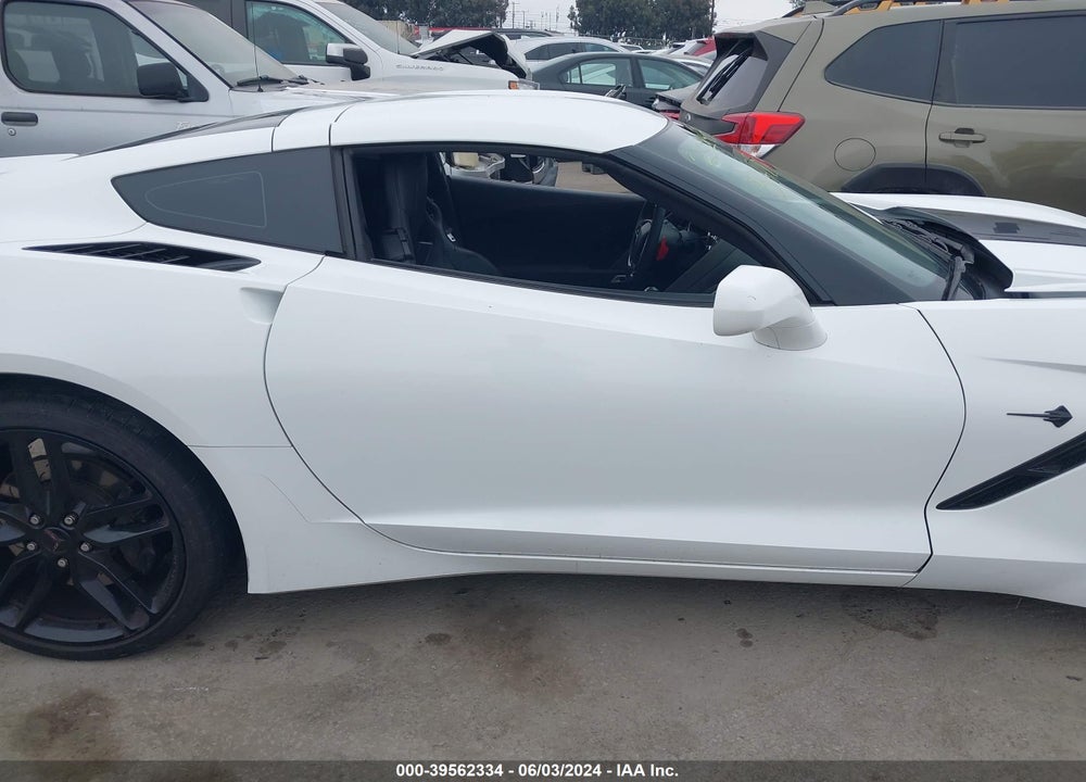 2019 CHEVROLET CORVETTE STINGRAY Z51 VIN: 1G1YL2D74K5117074