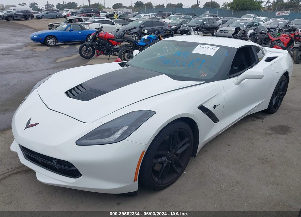 2019 CHEVROLET CORVETTE STINGRAY Z51 VIN: 1G1YL2D74K5117074