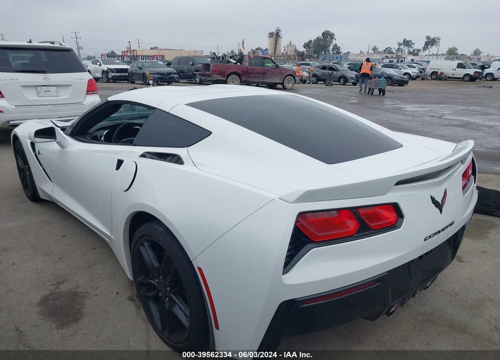 2019 CHEVROLET CORVETTE STINGRAY Z51 VIN: 1G1YL2D74K5117074