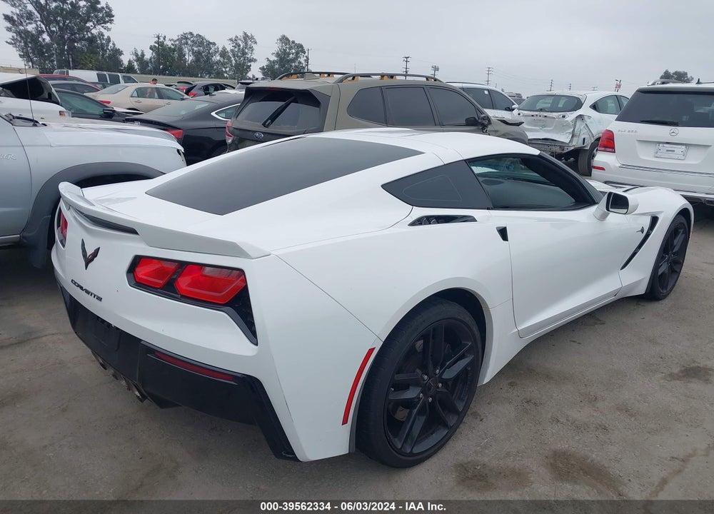 2019 CHEVROLET CORVETTE STINGRAY Z51 VIN: 1G1YL2D74K5117074