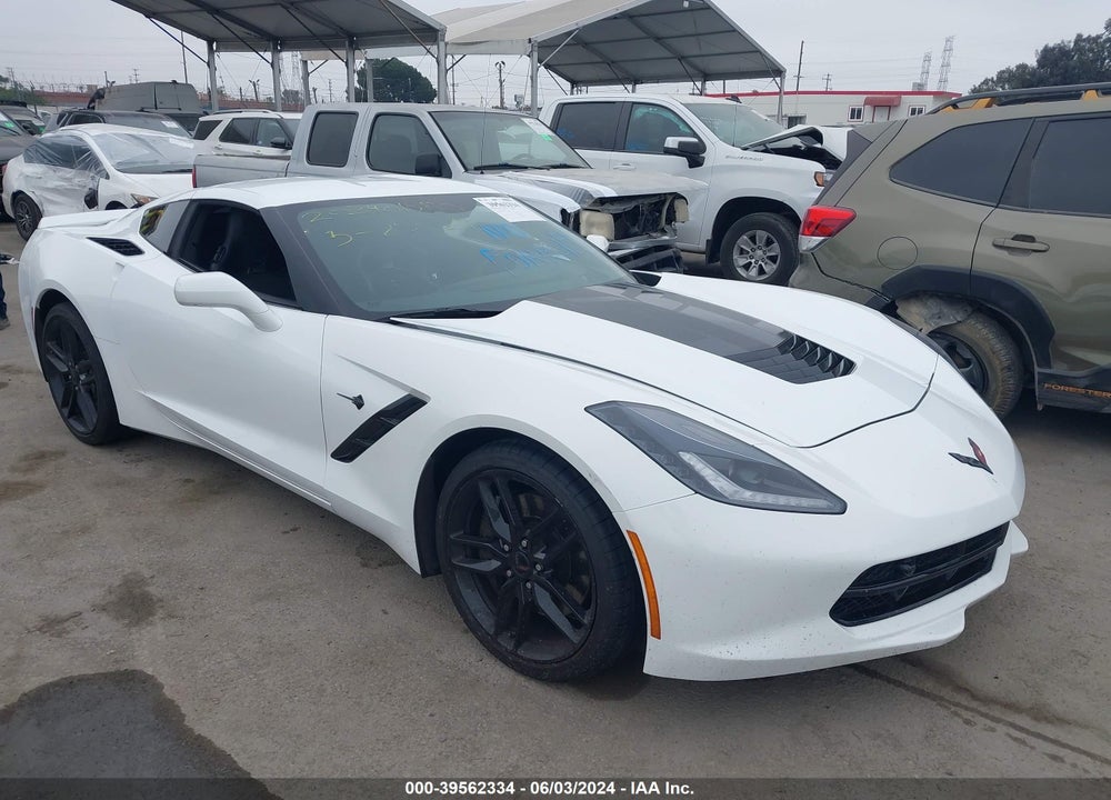 2019 CHEVROLET CORVETTE STINGRAY Z51 VIN: 1G1YL2D74K5117074