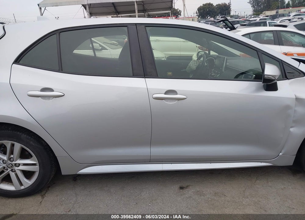 2019 TOYOTA COROLLA SE VIN: JTNK4RBE0K3033300