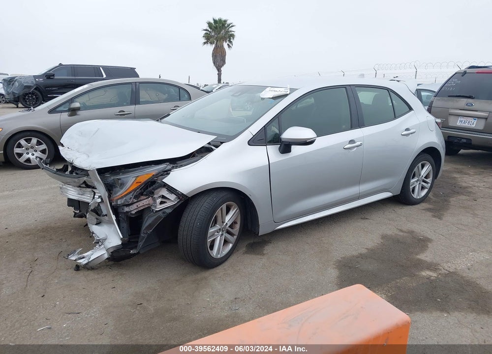 2019 TOYOTA COROLLA SE VIN: JTNK4RBE0K3033300