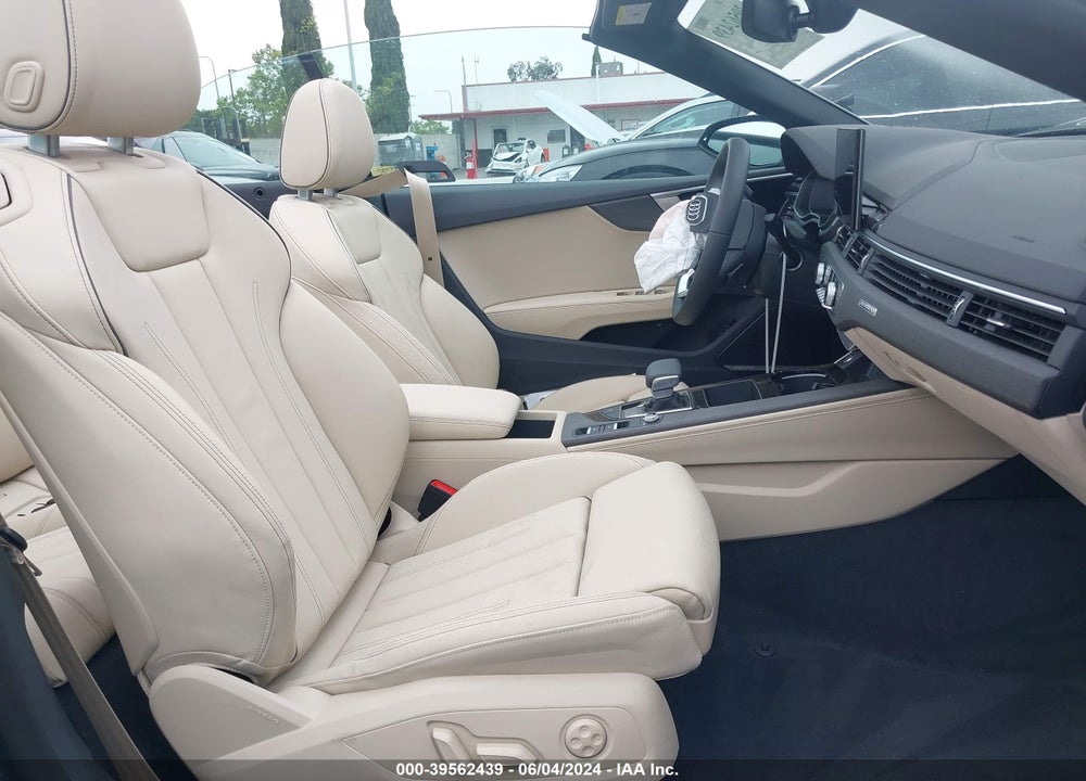 2024 AUDI A5 CABRIOLET PREMIUM PLUS 45 TFSI S LINE QUATTRO S TRONIC VIN: WAU4AGF53RN006155